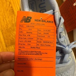 New balance trail running sneakers, nwt, size 7